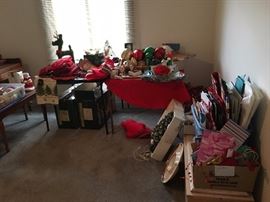 A room full of Christmas goodies! 