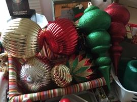 Extra large ornaments!