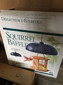 Squirrel Baffle (new in box)
