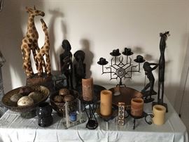 An assortment of unique art 