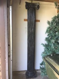 7 ft columns (2 available) - great for framing a doorway!