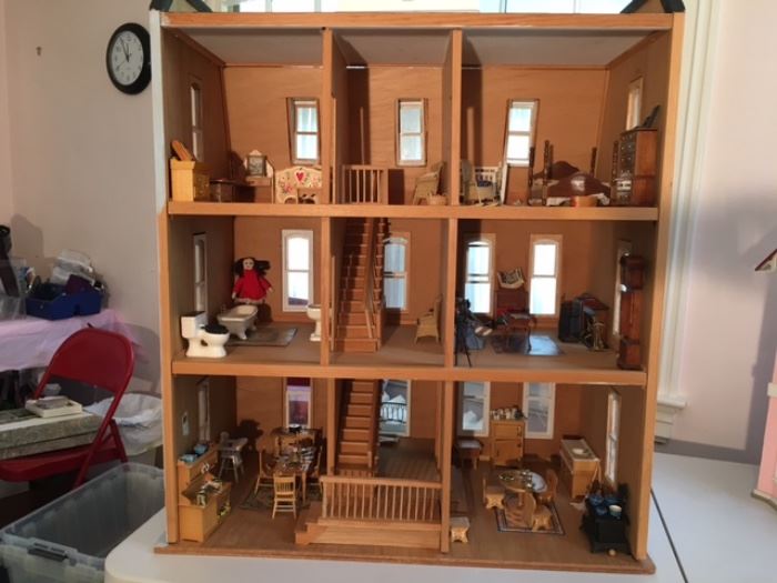 Lots of doll house furniture.. sold by the room