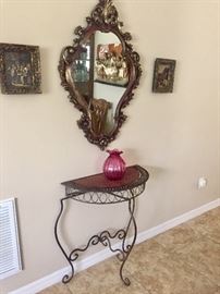 Beautiful vintage ornate mirror
