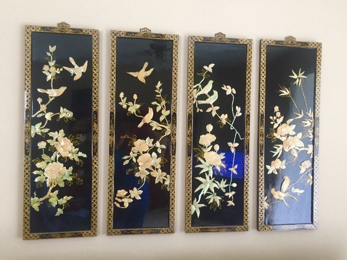 Beautiful oriental plaques