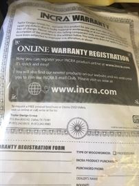 Information on incra attached to saw