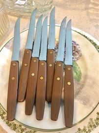Fine quality forge craft steak knives