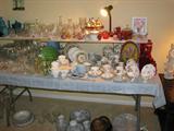 crystal, china, etc.