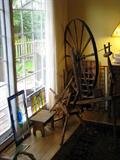 spinning wheels