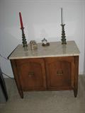 marble top table