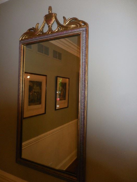 Various Vintage Mirrors