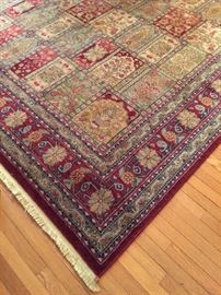 9'x12' Hand Knotted Wool