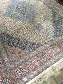 13'x9' Hand Knotted Wool