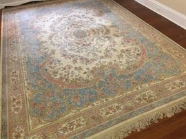 104''x154'' hand knotted wool