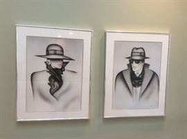 Contemporary signed art