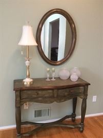 Traditional hall table