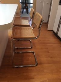 Pair of Breuer counter stools
