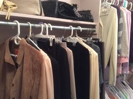 Lots of designer women's apparel 