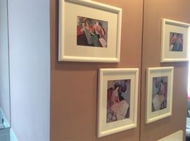 More colorful Tarkay prints 