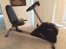 Pro Form recumbent bicycle 