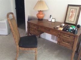 MCM desk and chair 