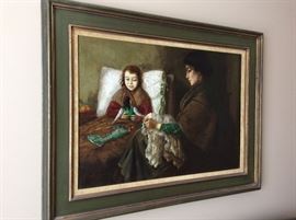 Original painting by Giorgio Fraia, Italy