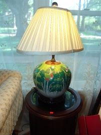 Ginger jar lamp