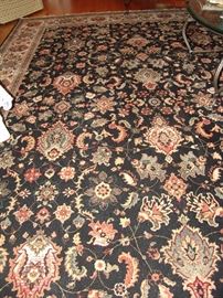  Kashmar rug, approx 9 x 14 feet