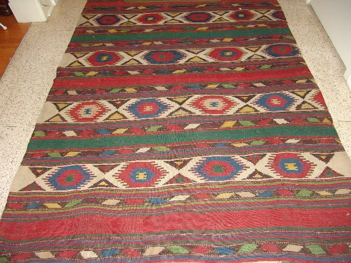 Southwestern designed rug