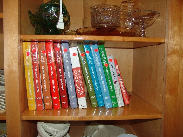 Many cookbooks
