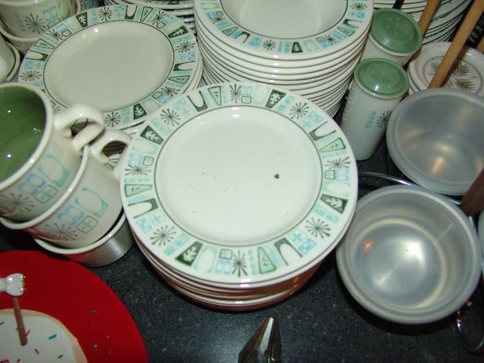 Set of everyday dishes
