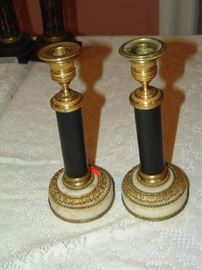 Pair French candle sticks