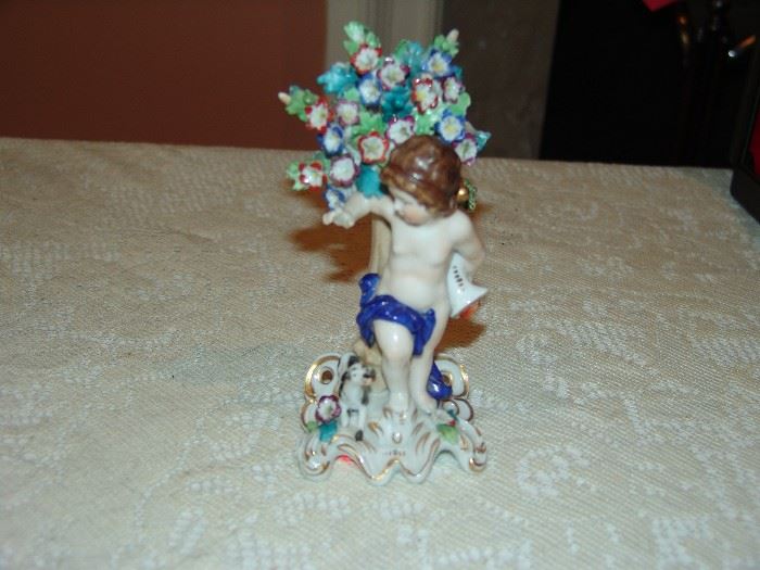 French porcelain figure