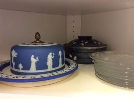 Wedgwood, nice glass plates
