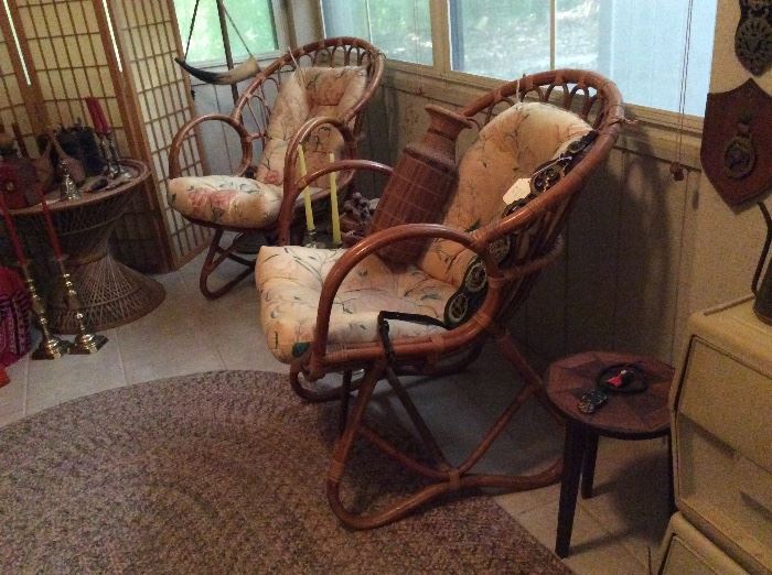 Great looking rattan chairs