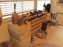 Wine rack (wine not included)