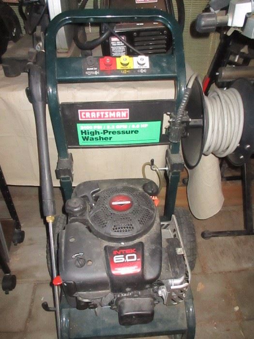 6hp Craftsman 2400 psi pressure washer. 