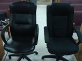 Chairs - Leather and Cloth