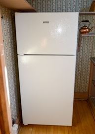 SOLD--Lot #149, Apartment-Sized Refrigerator / Freezer, (Approx. 28" W x 28-1/2" Deep x 61" H), $120