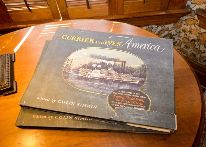 Currier and Ives America Art Books