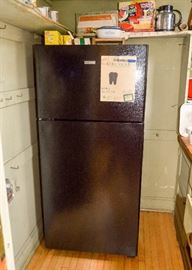 SOLD--Lot #157, Apartment-Sized Refrigerator / Freezer, (Approx. 28" W x 28-1/2" Deep x 61" H), $120