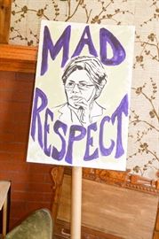 Elizabeth Warren Protest Sign / Placard