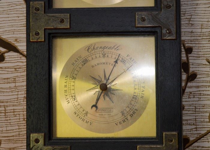 Vintage Wall Barometer