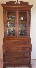 Antique Bookcase Secretary 