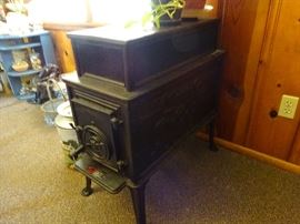 cast iron wood burner stove