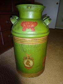 maple island farm stillwater Minn milk can