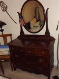 Antique Dresser with mirror