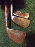 Antique Hickory Golf Clubs