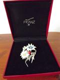 Franz Echanting Ladybug Pin