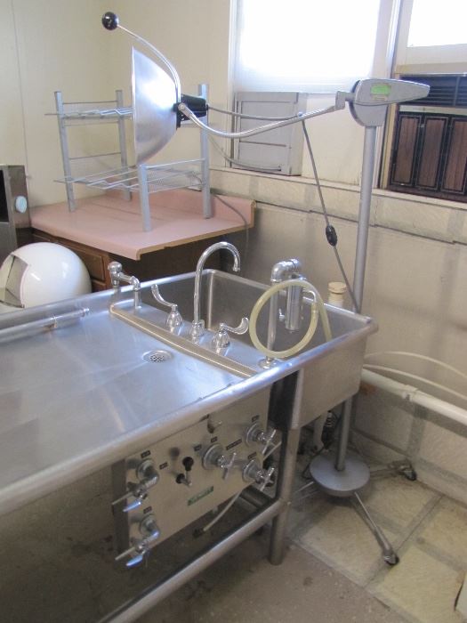 Autopsy Embalming Table Sink