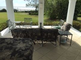 Patio furnitures, living set 